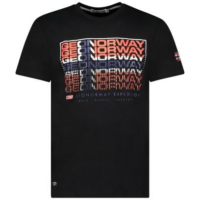 CAMISETA DE HOMBRE JOROWAY NEGRO