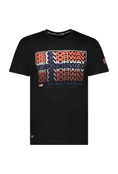 CAMISETA DE HOMBRE JOROWAY NEGRO