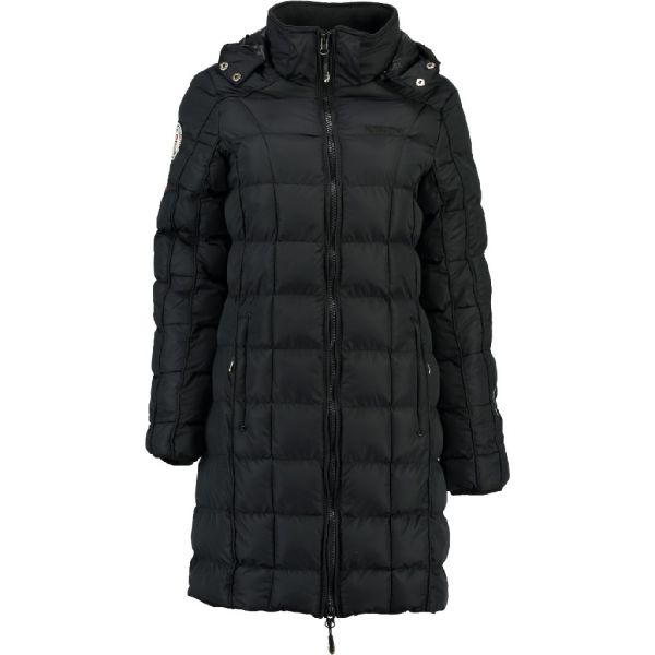 CHAQUETA MUJER BARBOUILLE LONG  NEGRO