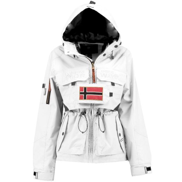 parka blanco geographical norway