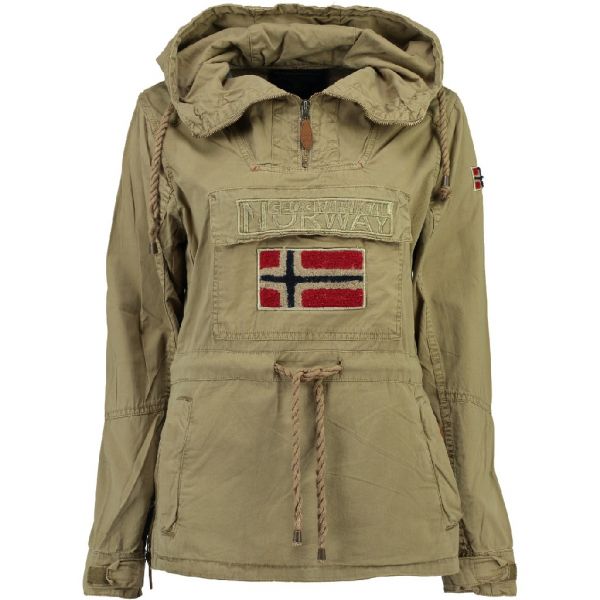 PARKA MUJER CANON BEIGE