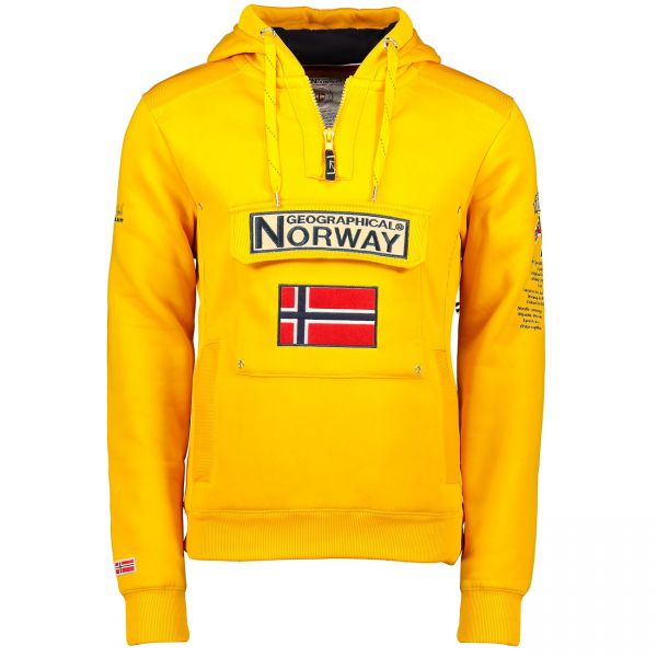 Sudadera De Gymclass Naranja Naranja Hombre  Sudaderas Geographical Norway  • AlonsoUmanzor